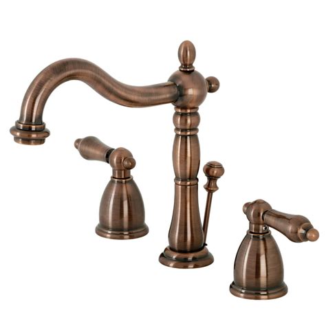 Kingston Brass KB912AL Victorian Mini Widespread Lavatory Faucet with Brass Pop-Up, Polished Brass,4-Inch Adjustable Center 3. . Kingston brass faucet